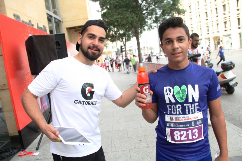Gatorade at Beirut Marathon 2016
